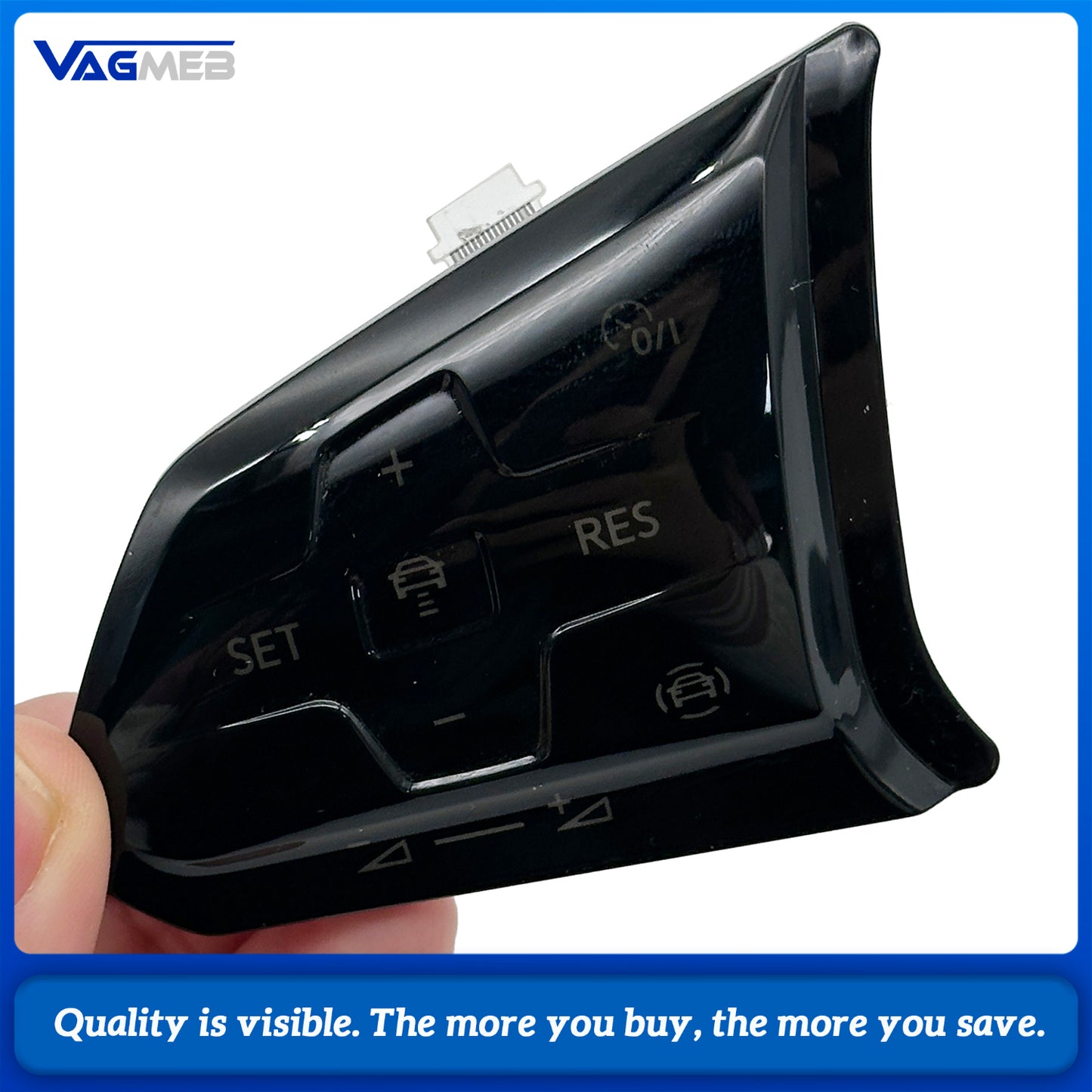 Multifunctional Steering Wheel LCD Touch Button Shell Case For VW ID3 ID4 ID6