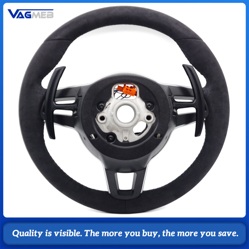 steering wheel suitable for Porsches Cayenne Boxster Panamera Cayman 911 991 970 997 718 Accesorios Para Auto