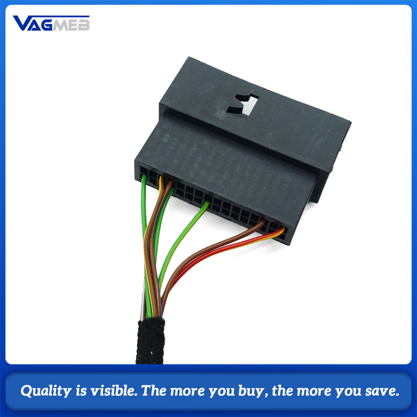 32 to 18 Pin LCD Instrument Cluster Adapter Harness For Audi A6 C8