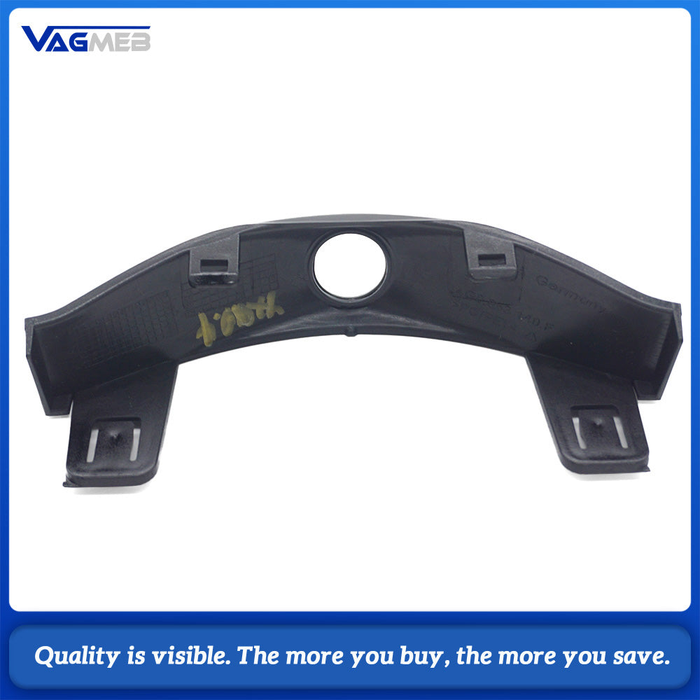 Car Front Grille Camera Bracket Fit For Audi A6L, OEM 4G0853231D & 4G0853140F, Front View Parking Assist Camera Mount Support Holder