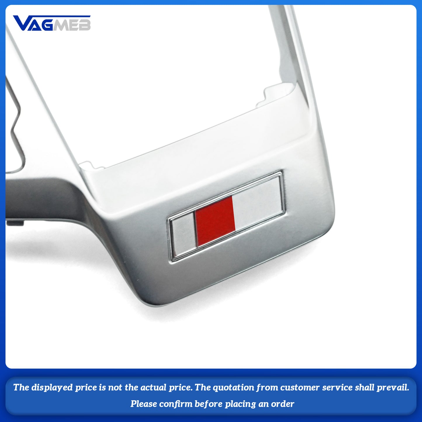 Suitable for Audi A4 A5 center control gear panel decoration shift frame