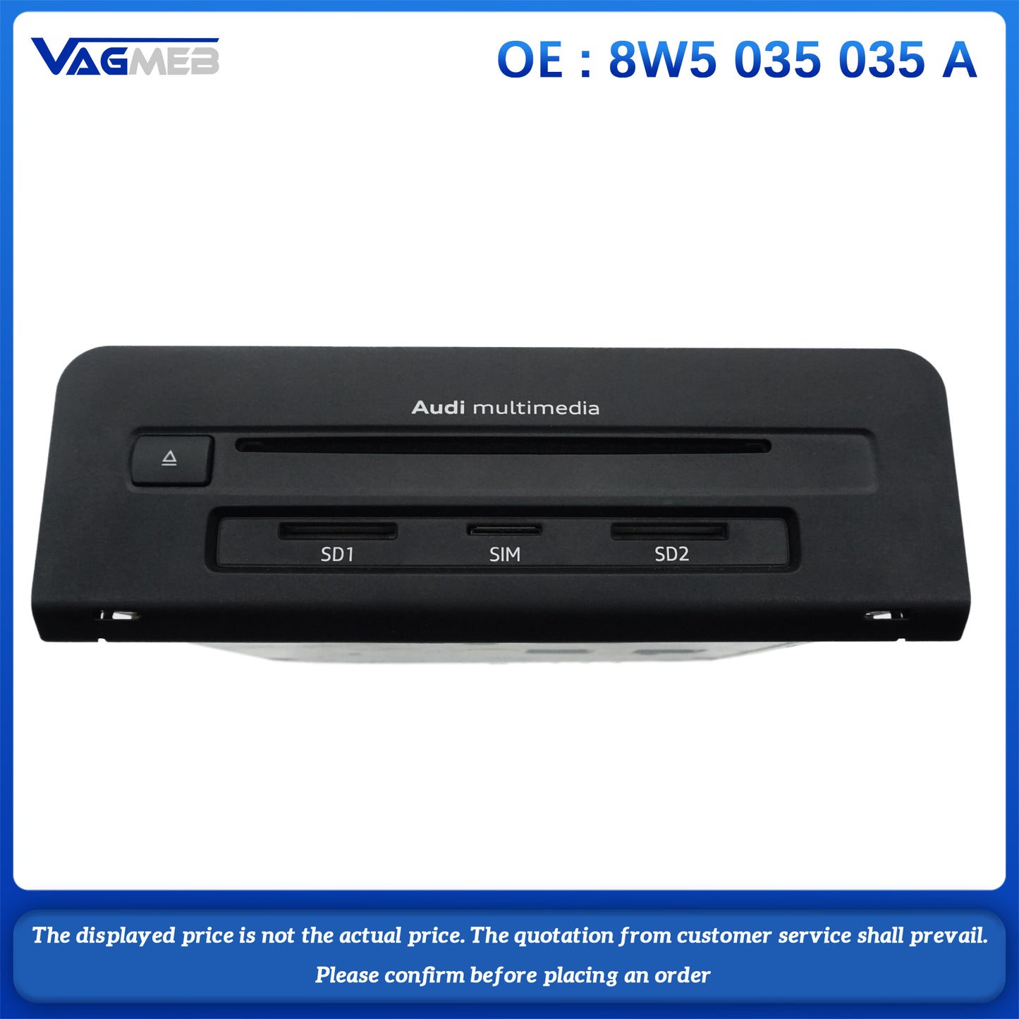 For Audi A4B9 navigation host CD host 8W5 035 035A