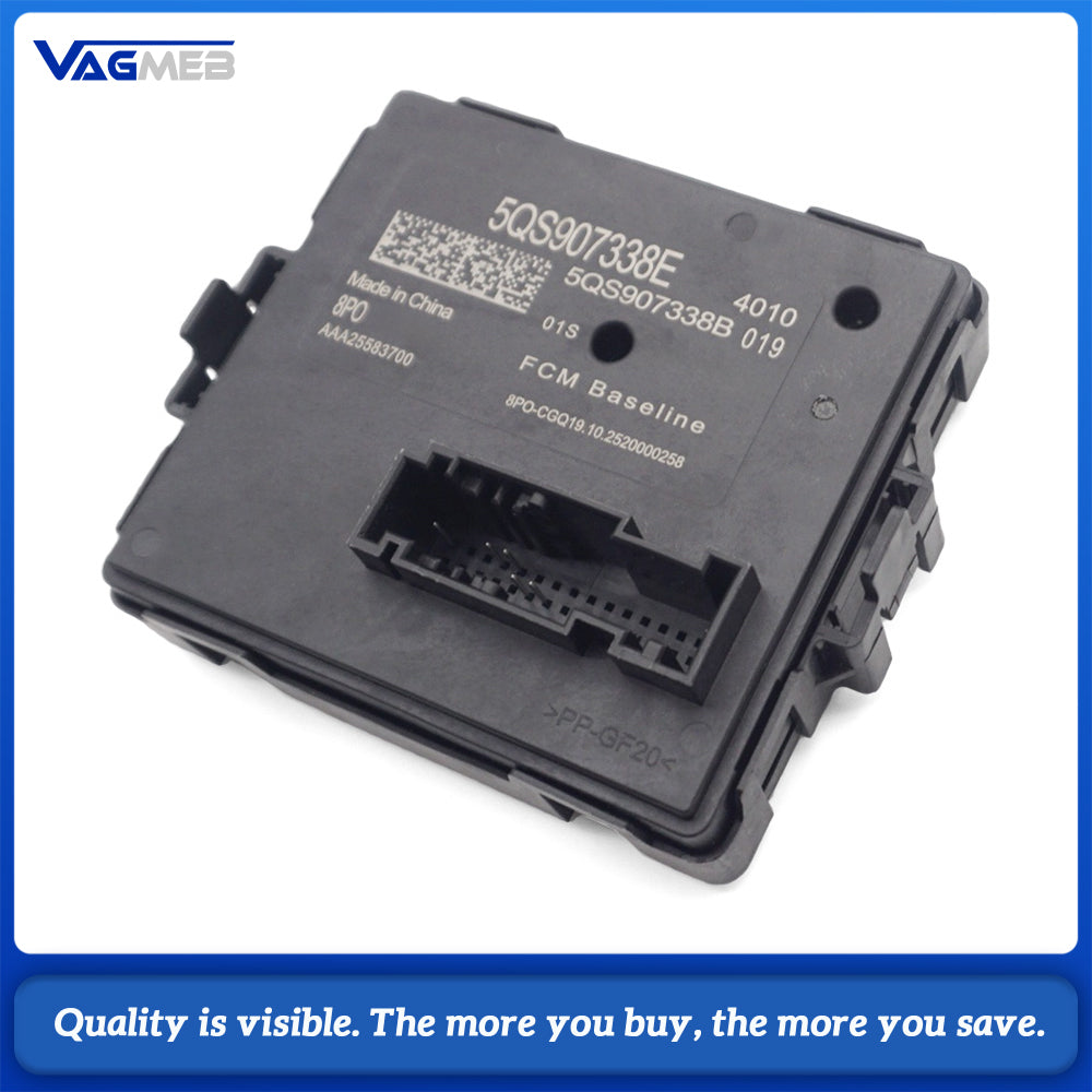 For VW New PassatTiguanGolfAudi A3 headlight steering and adjustment lighting distance control unit 5QS 907 338E