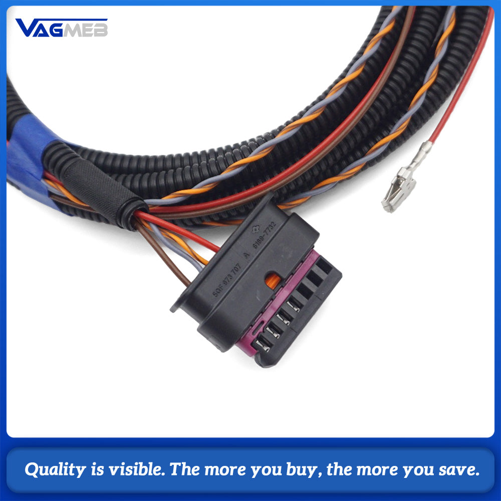ACC Radar Wiring Harness For Skoda Kodiaq MQB Platform, Fit 2Q0 ACC Adaptive Cruise Control Radar, Retrofit Cable Loom, Plug & Play