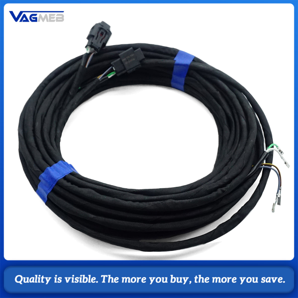 For Skoda Octavia MK4 NX 360 Area View Camera Wiring Harness Set Surround View Retrofit Cable Kit