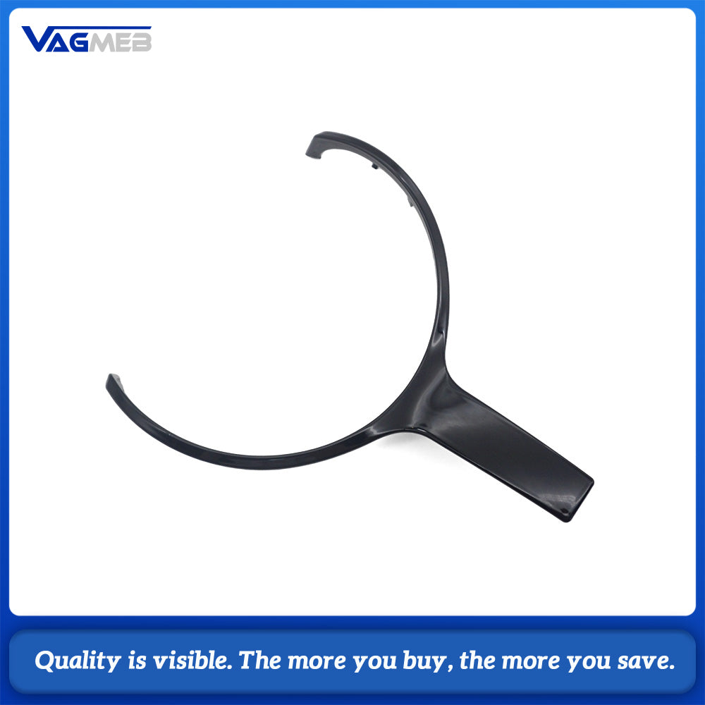 Steering wheel trim strips available in a variety of styles for BMW F-series steering wheels