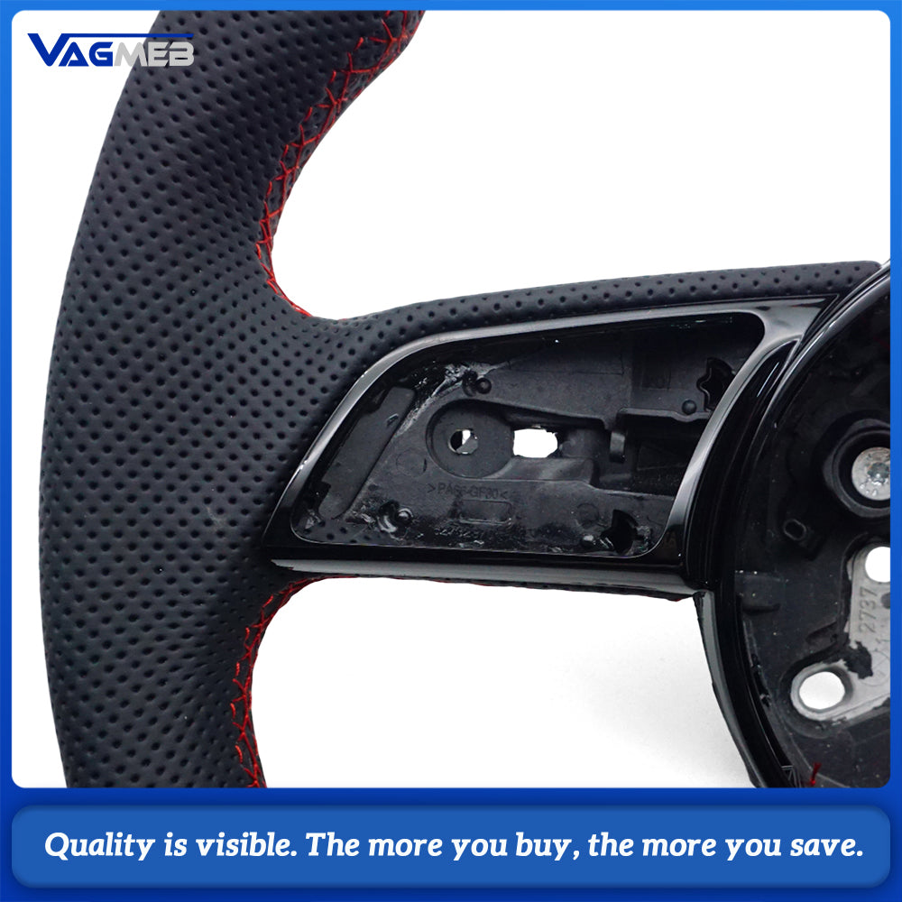 For Audi A4 B9 Punching Multicolor line steering wheel