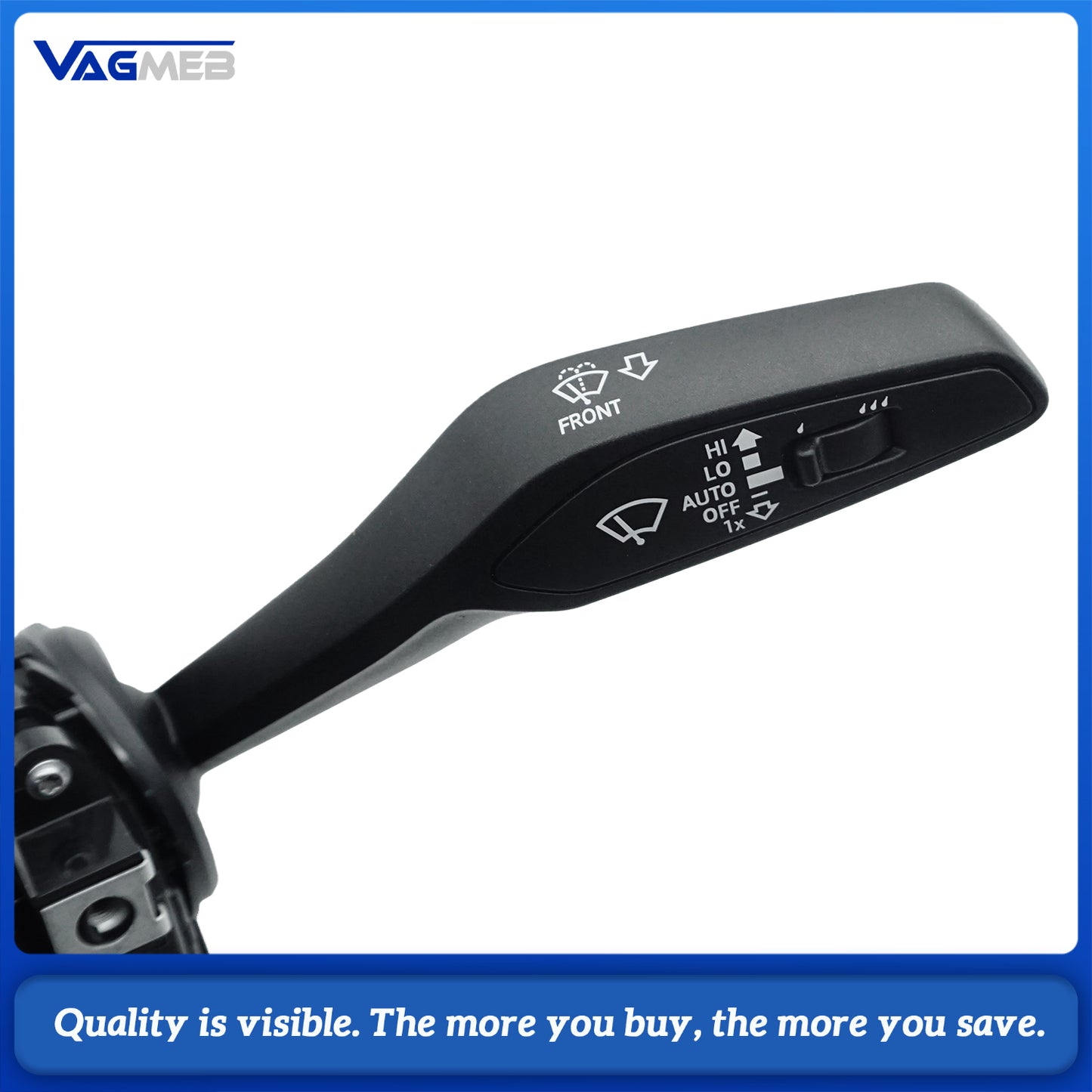 For Audi A4B9 A6C8 multi-function steering wheel hairspring cruise control handle switch assembly modification