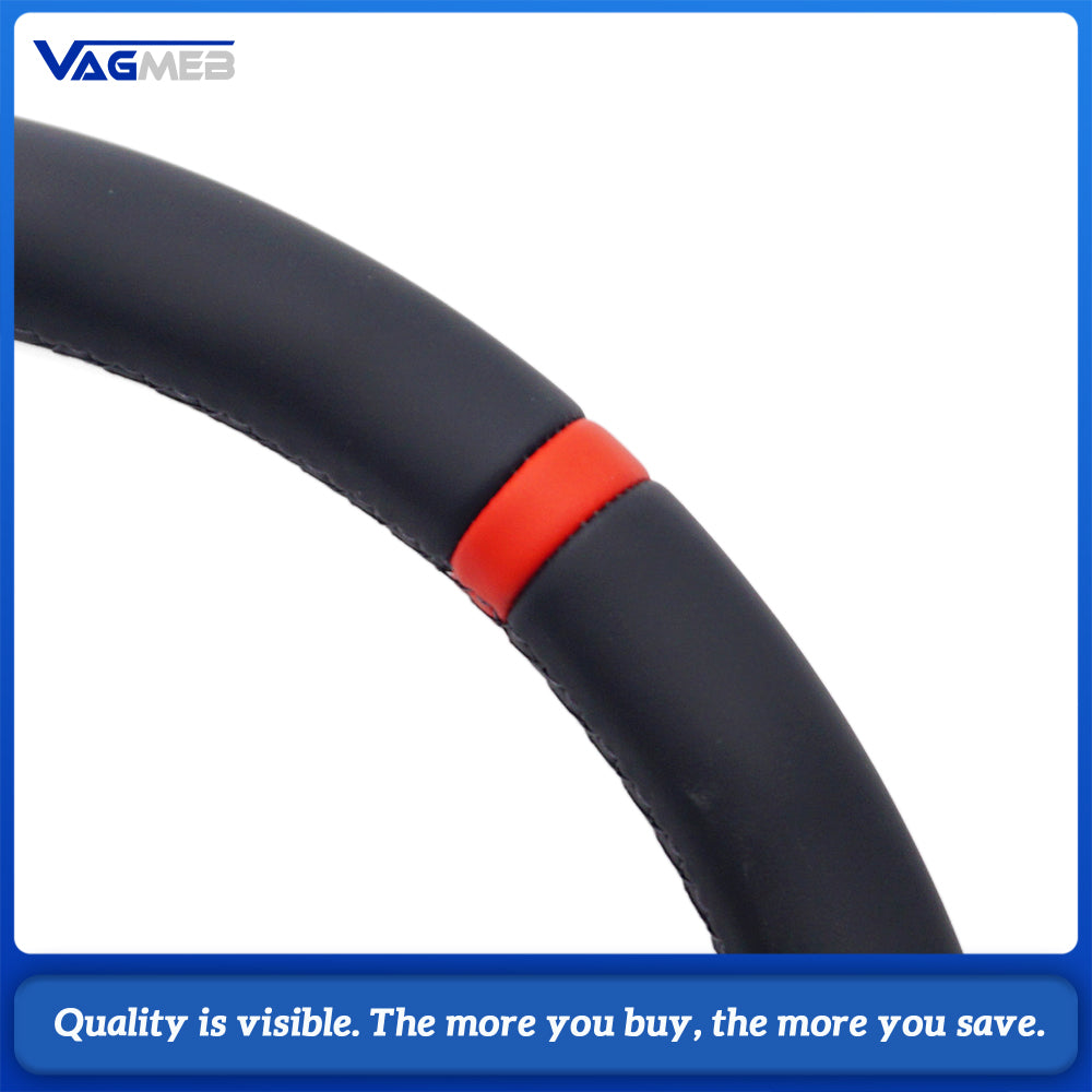 Sports style car steering wheel suitable for A4 S4 B9 A3 S3 8V RS4 RS5 A5 S5 leather steering wheel car accessories