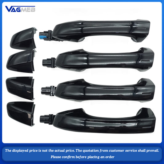 For VW Golf MK7  the electric handbrake is black without electroplating and equipped with a light