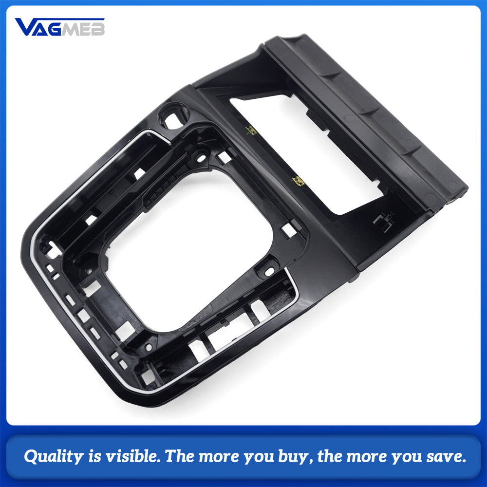 For VW Passat B8 Shift knob Decorative Frame Piano Black Central Console Shift Inner Frame 3G1 864 263 AA