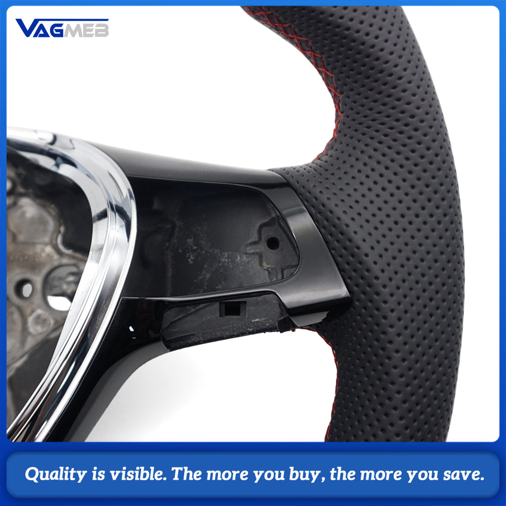 Custom Replacement Real Carbon Fiber Steering Wheel For VW GOLF 7 MK7 Transporter T6