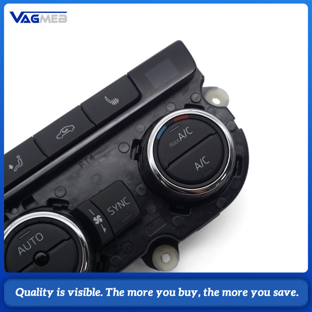 For Skoda Yeti Auto AC Heater Control Switch With Seat Heating REAR Lock OE 5LD 907 044 A
