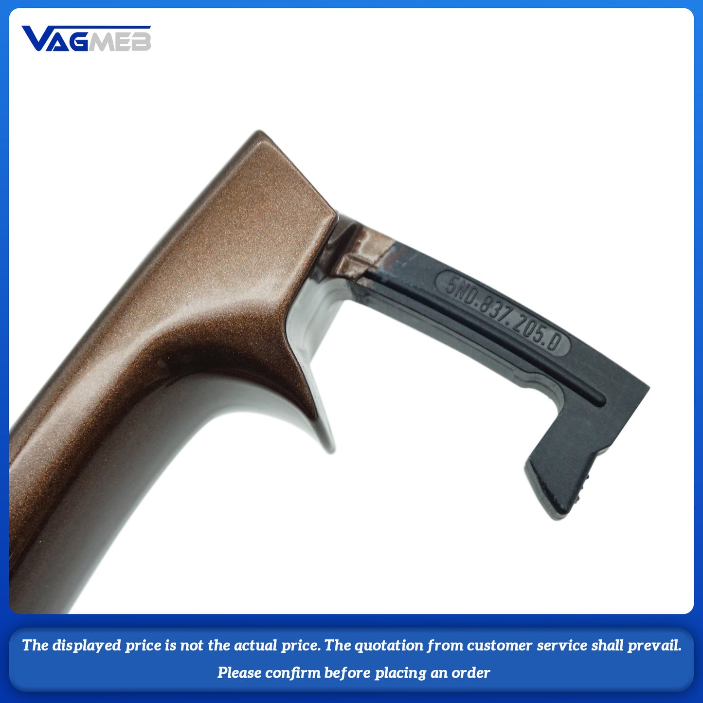 Car Comfort Access Exterior Door Handle For PQ 5N0 837 205 L