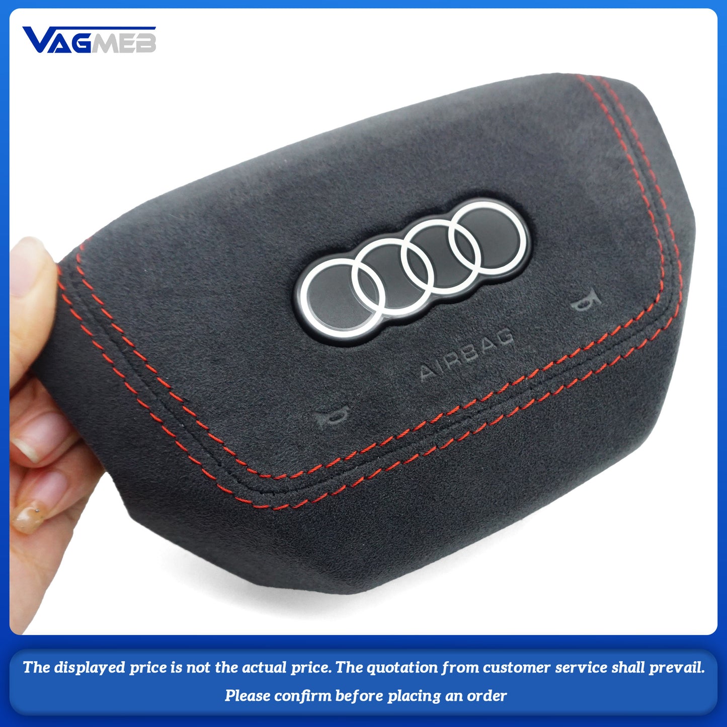 Steering wheel airbag cover multifunction steering wheel For Audi A5A6