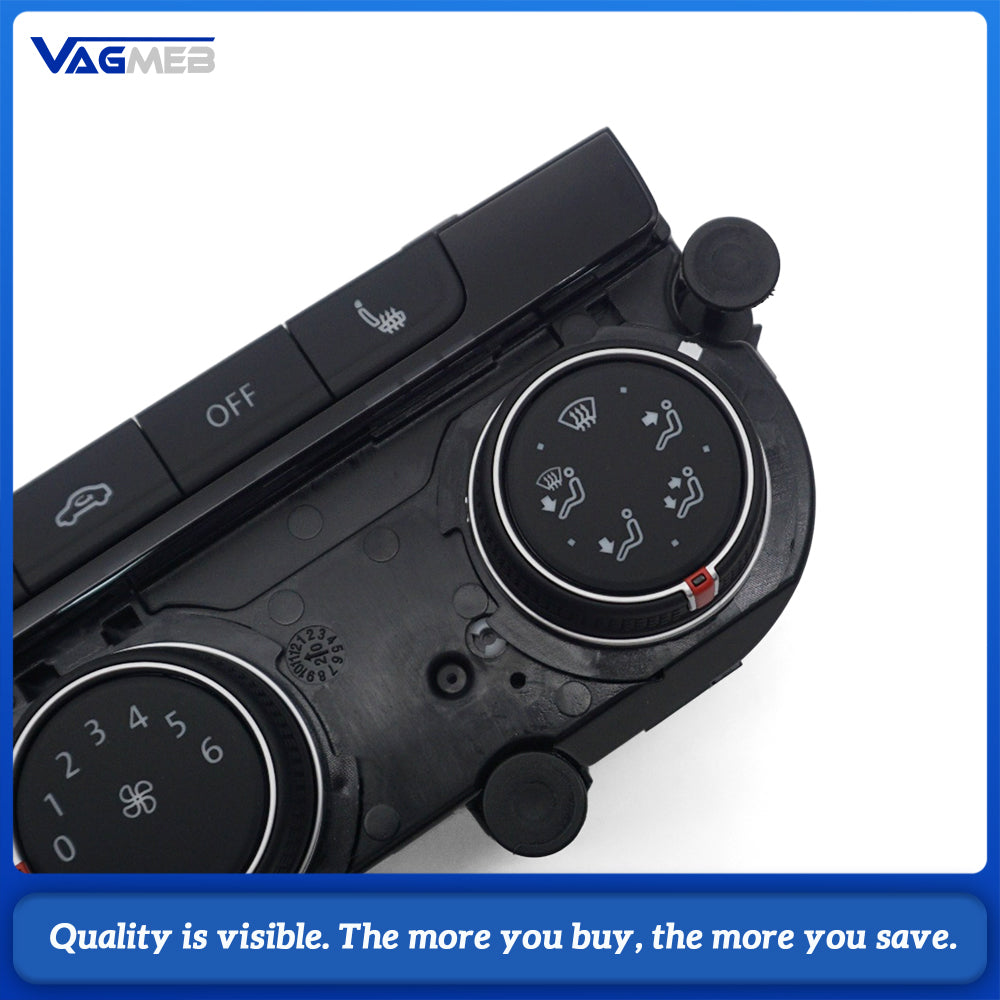 For VW  MQB Golf 7 Jetta Tiguan Passat B8 TRoc Manual Air Conditioning Panel Controller with seat heating 2GD 907 426 A/E