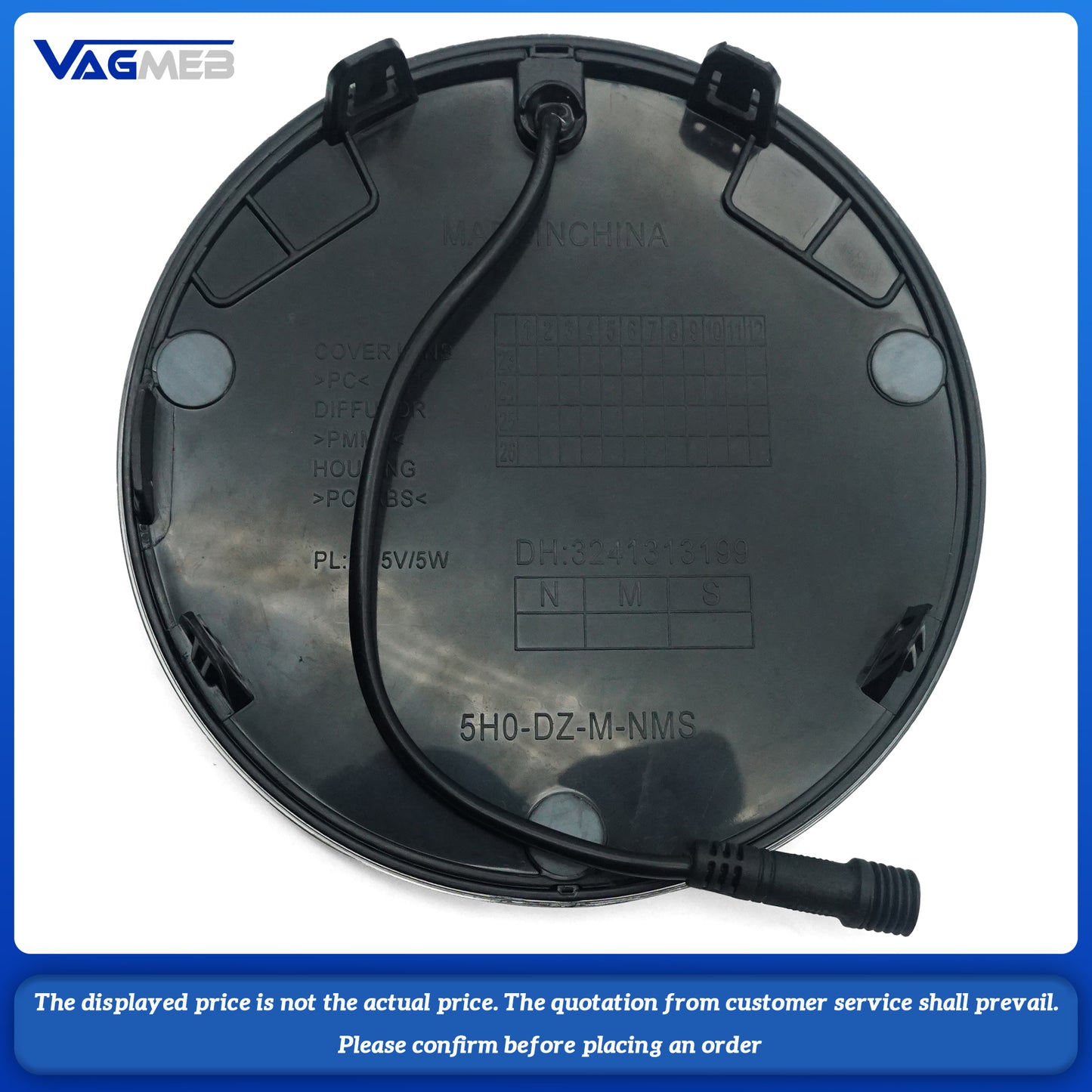 For VW Tiguan MK2 ACC before the cursor