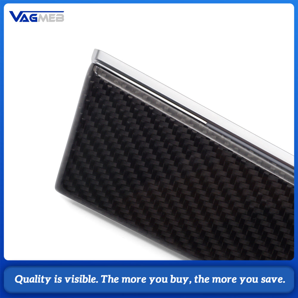 3GG 853 261A Carbon Fiber Look Dashboard Ambient Lighting Trim Cover Fit For Volkswagen Passat B8 Arteon CC MQB Platform Instrument Panel Decor Replacement Parts