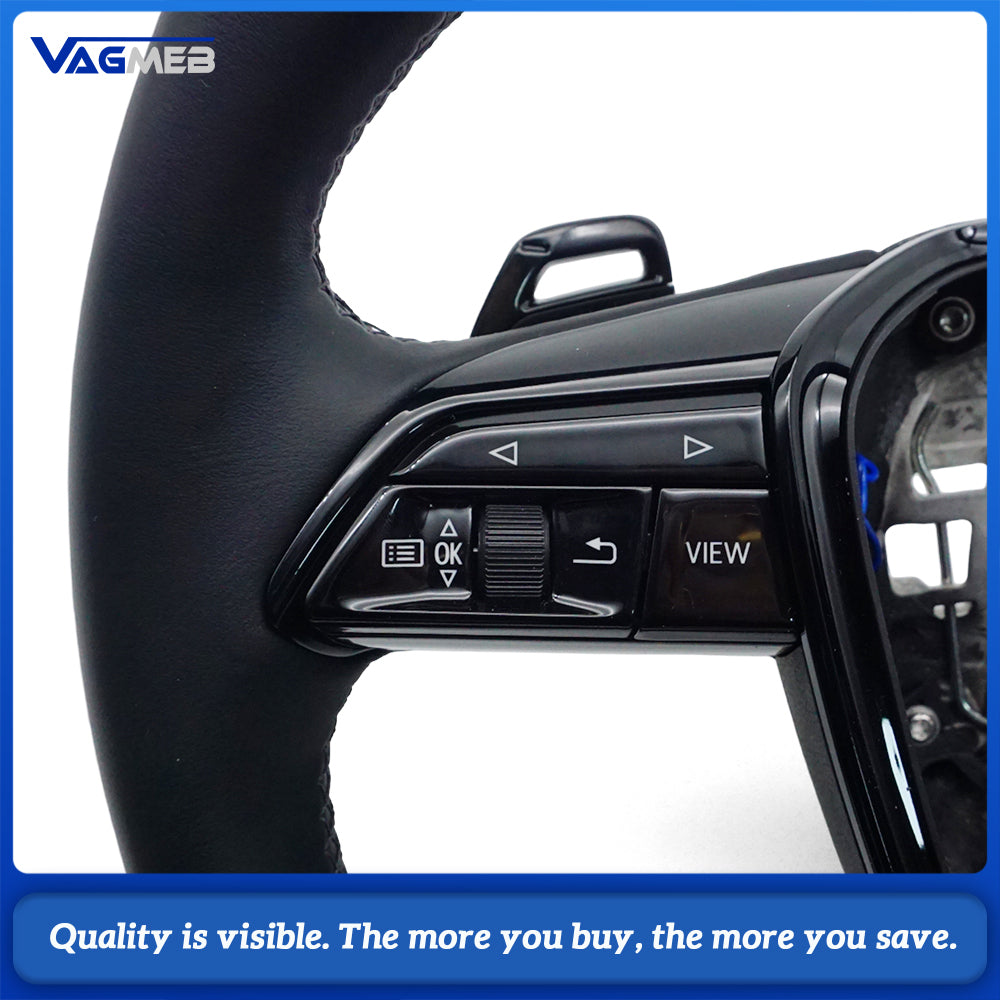 Suitable for Audi A6C8 carbon fiber performance With heating function steering wheel