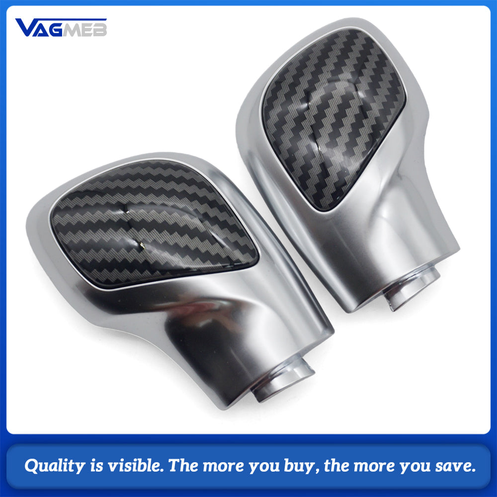 For VW Golf 6 7 R Dsg Gear Shift Knob Side Cover Gti Passat B7 B8 Cc R20 Jetta Mk6 Gli Dsg Emblem Gear Knob