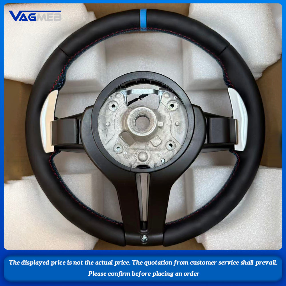 With Blue M1 M2 Button M Sport Steering Wheel for BMW F07 F10 F11 F12 F20 F21 F22 F25 F26 F30 F31 F32 F33 F34 F36 M3 F80 M4 F82