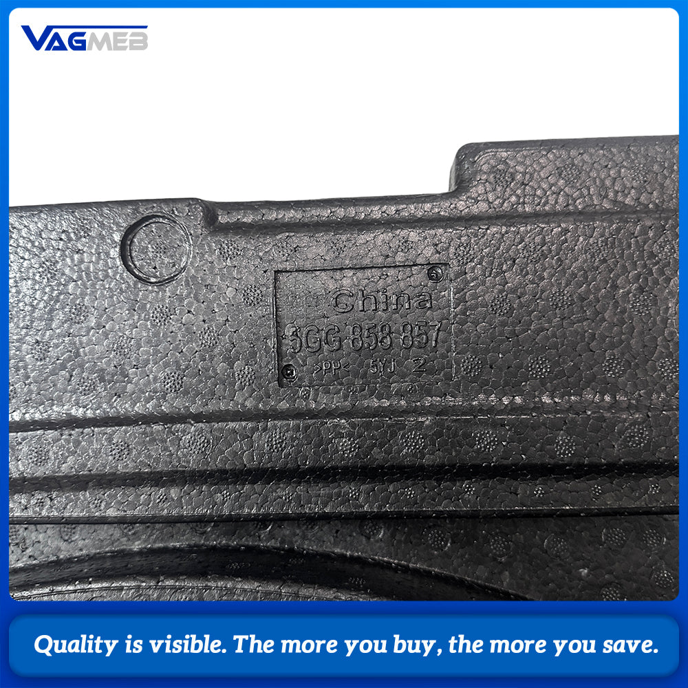 5GG858857 5GG858858 Pair Trunk Spare Tire Well Foam Insert Fit VW Golf MK7 Golf7 GTI Rline Cargo Storage Block