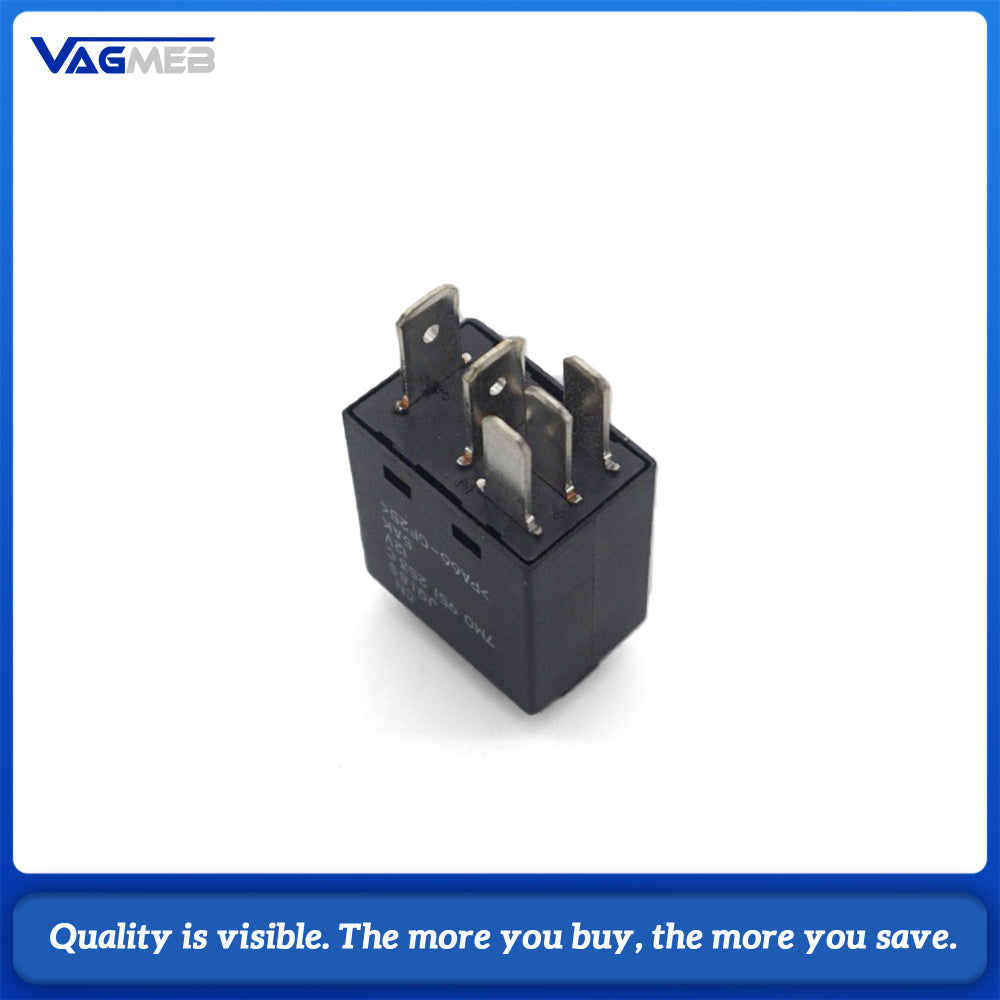 5AK 100 Relay OE 7M0951253C JQ185 12V 30A 5Pin Multi Purpose Fuel Pump Fan Relay Fit VW Audi Skoda Seat Golf Passat T5 Sharan