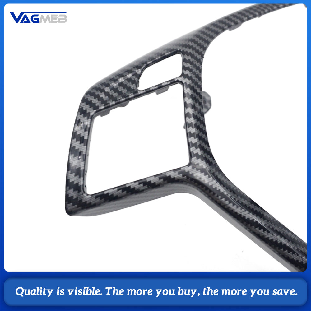 Car Interior Steering Wheel Panel Cover Trim For Mercedes Benz A C E CLA CLS SLK Class W176 W204 W212 W207 W117 C218 C63 E63