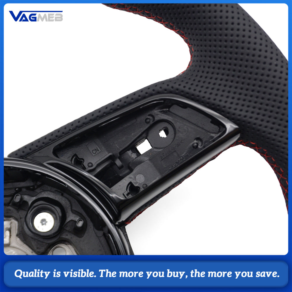 car steering wheel suitable for Audi A4 B9 leather steering wheel car accessories