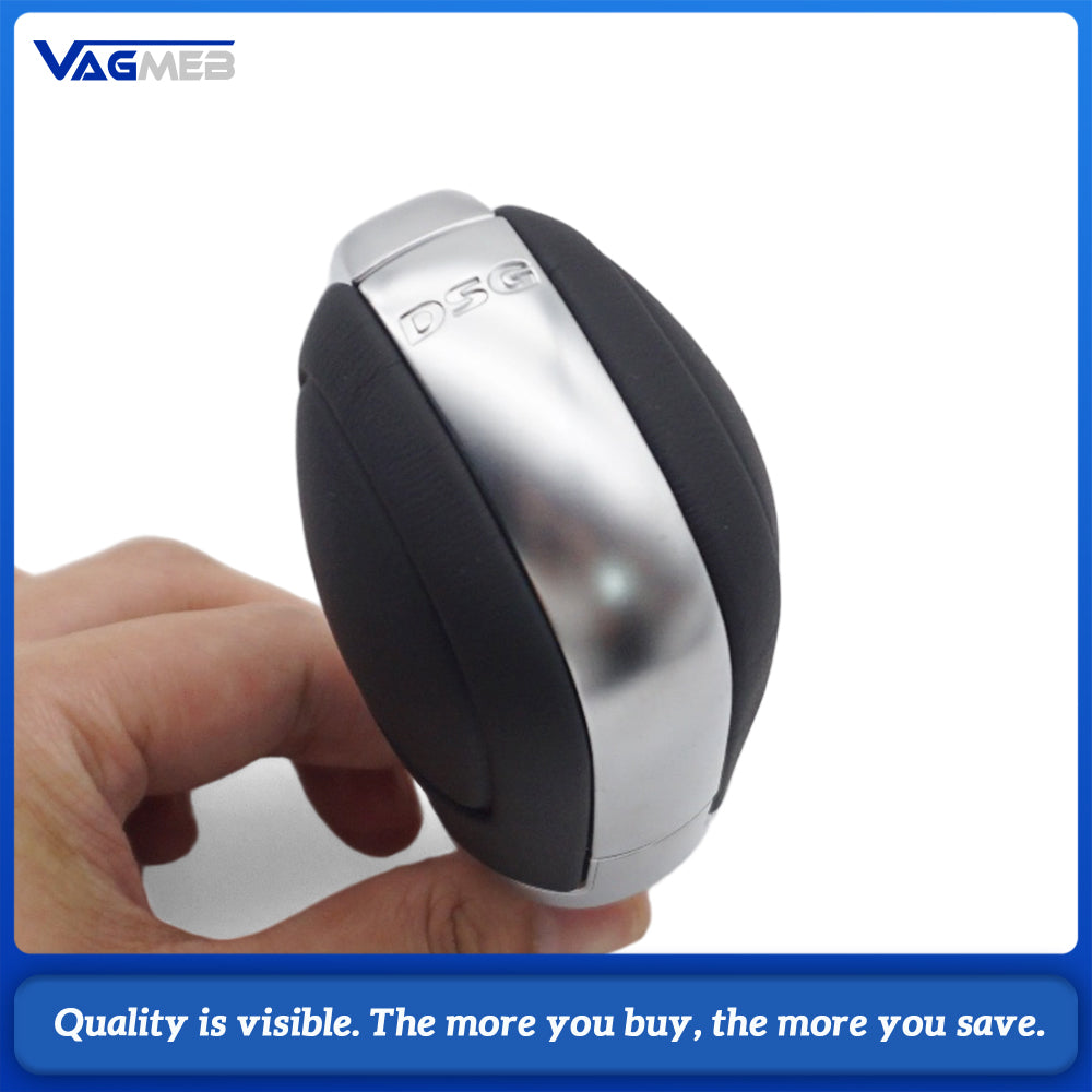 New Car Styling Matt DSG Leather Gear Shift Knob Stick for VW Golf 67 GTI Jetta A6 Passat B7 B8 CC Tiquan 5N Touran Polo 56R