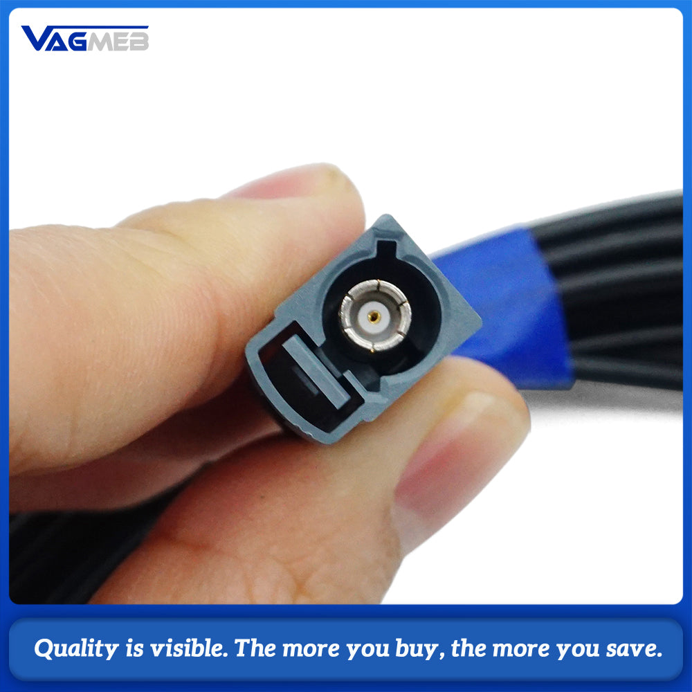 Rear View Logo Camera Cable For VW Golf 7 MK7 Passat B8 T-ROC RVC Reversing Flip Camera Connector Wiring Harness Static Track