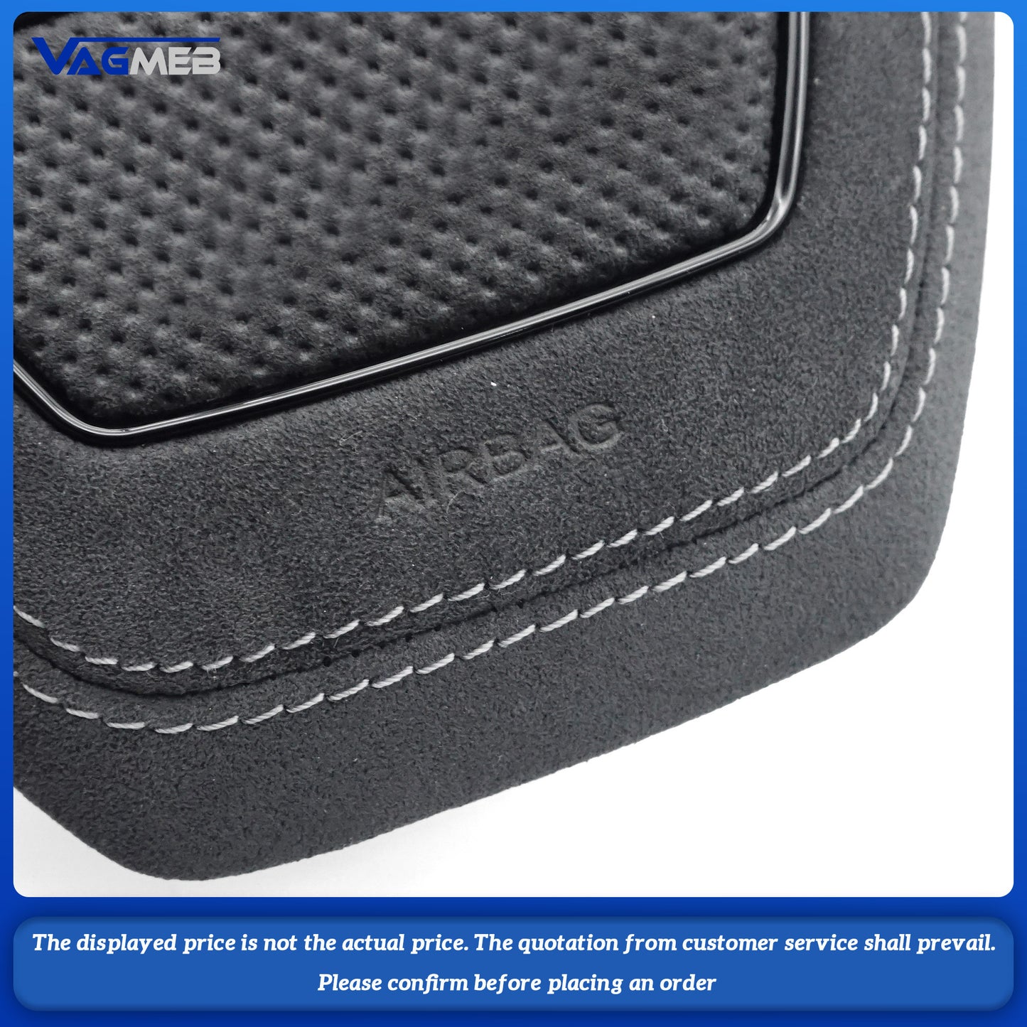 Steering wheel airbag cover multifunction steering wheel For Audi A6C8