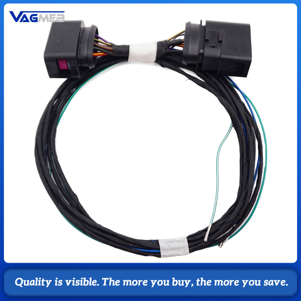 For VW Polo 6C Halogen to LED HID Headlight Adapter Wiring Harness