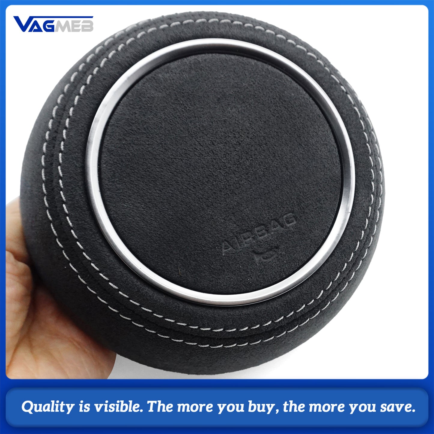 Steering wheel airbag cover multifunction steering wheel For Audi A4B9