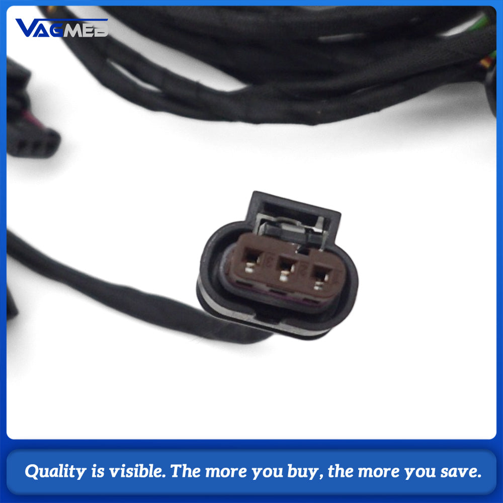 Front Bumper PDC Parking Sensor Wiring Harness OE 8U0971085Q For Audi Q3 8U 2015‑2018 Bumper Repair Replacement Cable