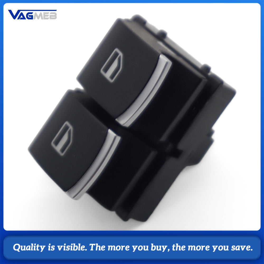 Window Control Switch Button For VW Eos Golf MK5 MK6 GTI 2 Door Scirocco Tiguan Polo 5K3 959 857 587C