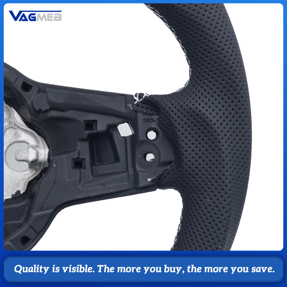 Alcantara leather steering wheel suitable for VW Golf MK7 7.5 GTI GTD GTE R Polo GTI Tiguan MK2 Passat B8 Sport steering wheel