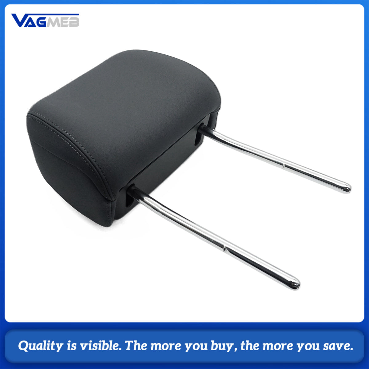 For Audi A4 A6 Adjustable Seat Headrest