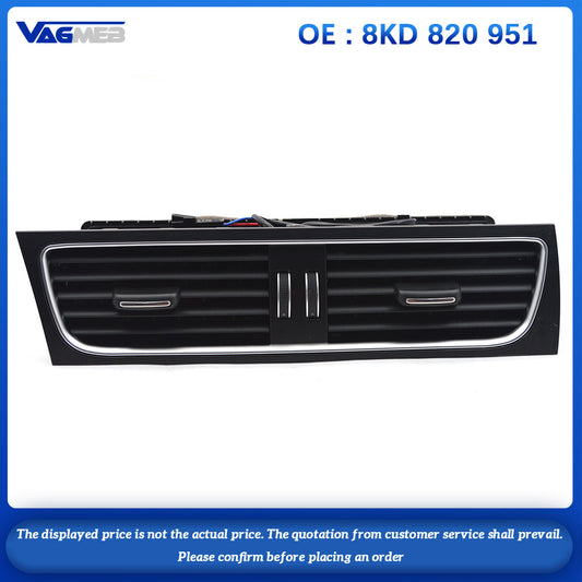 For Audi 2009-2016 A4 B8 Central Control Dashboard Air Conditioning Vent 8KD 820 951