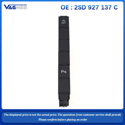 For VW POLO PLA parking radar switch 2SD 927 137 C