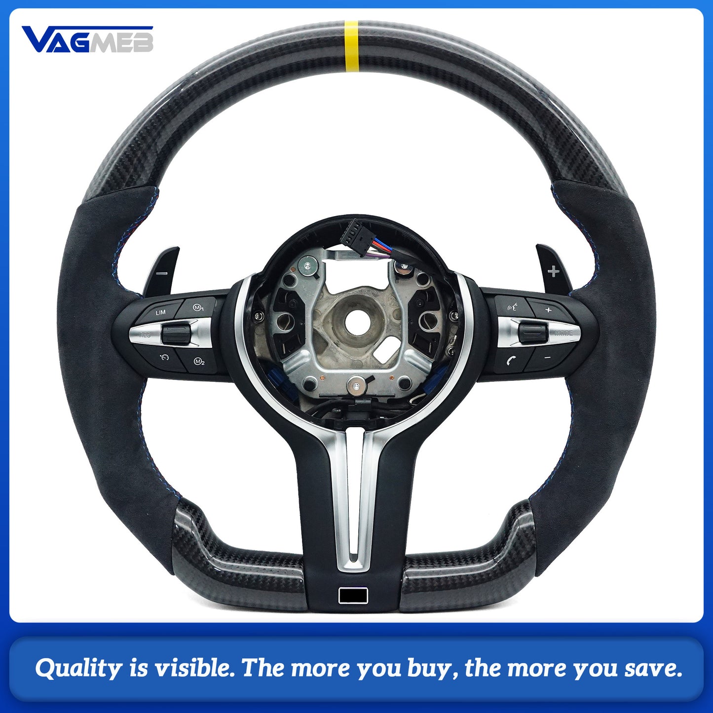 Steering Wheel for BMW 10 F11 F20 F21 F22 F25 F30 F31 F32 F33 F34 F36 F01 F06 F07 F12 F13 M3 M5