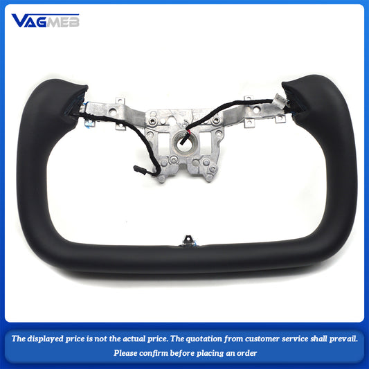 NovaAcc For Tesla Model 3 Highland Yoke Steering Wheel 2024 with Heating Personalized Customize Black White Car Accessories