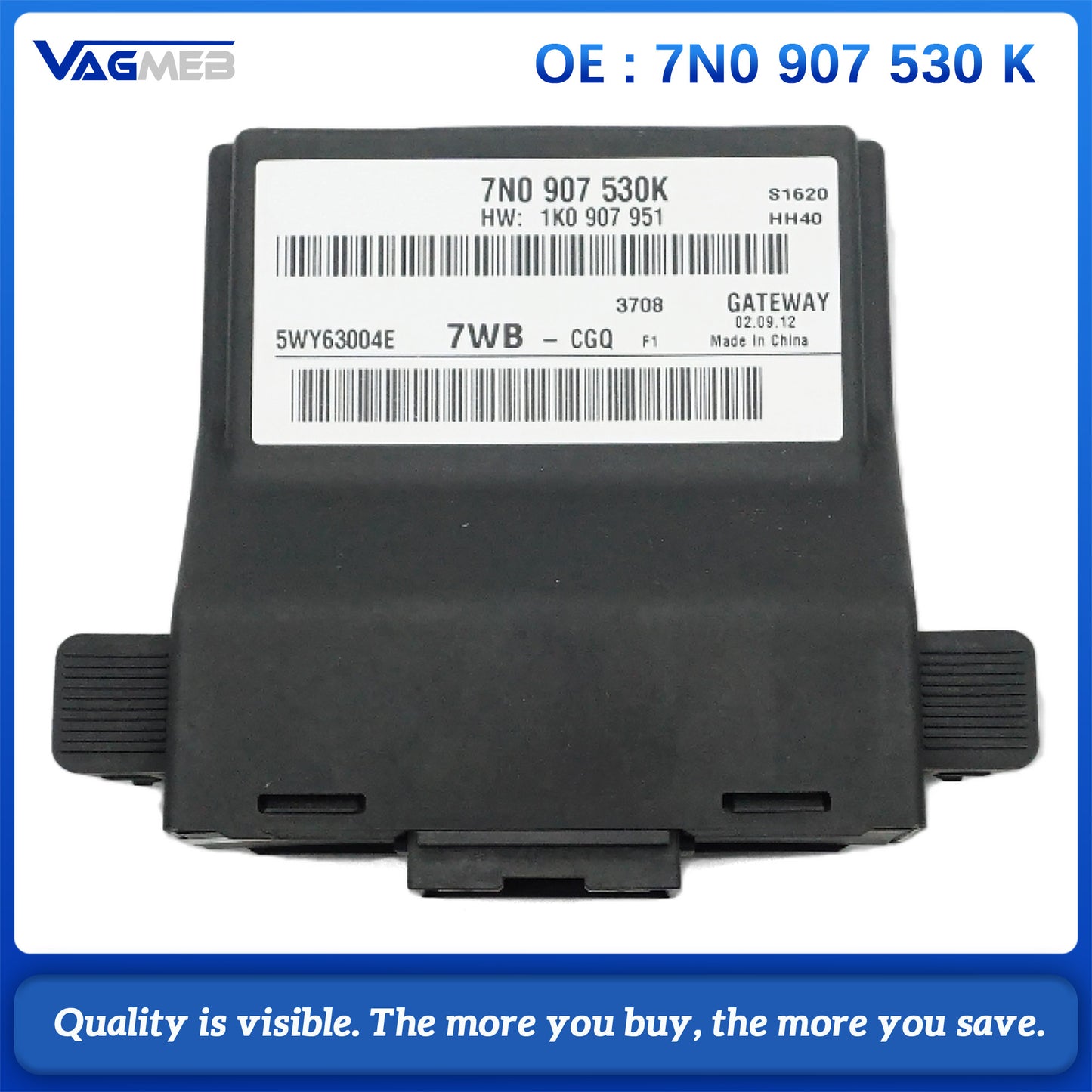 ECU Computer Board 7N0 907 530 K for Volkswagen for Audi