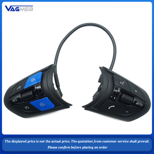 Suitable For BMW M Sport D-type steering wheel buttons F40 M135i F87 M2 F80 M3 F82 M4 X3 M X4 M F85 X5  blue buttons