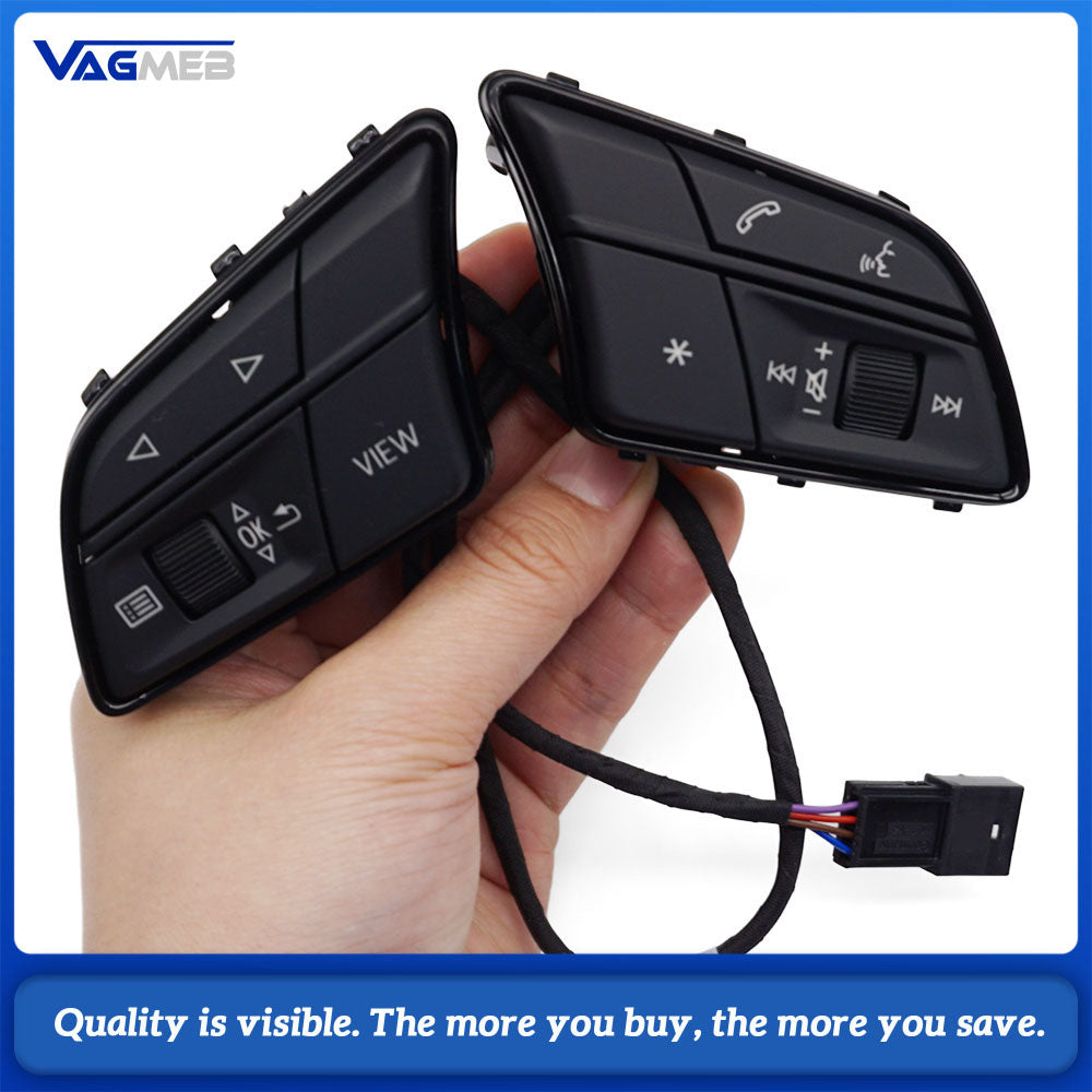 Steering wheel buttons, multifunction switches, steering wheel accessories, and automotive parts for Audi A4 B9