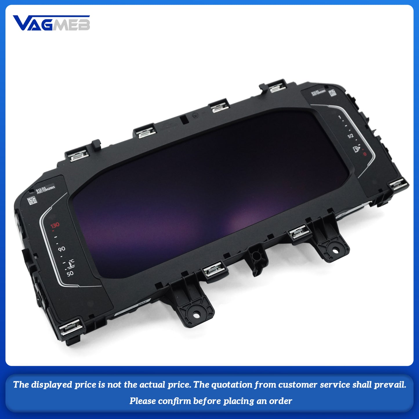 For VW Jetta MK7 T-ROC TAO Ethernet Virtual Cockpit LCD Instrument Panel  17A 920 320 B