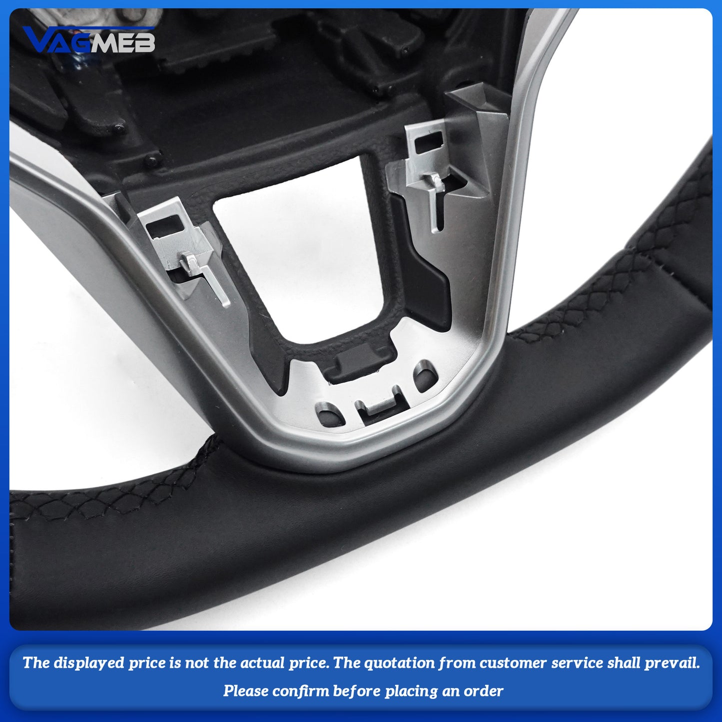 Multivan Multifunction Steering Wheel Leather Steering Wheel Multifunction Perforated FOR VW T6.1