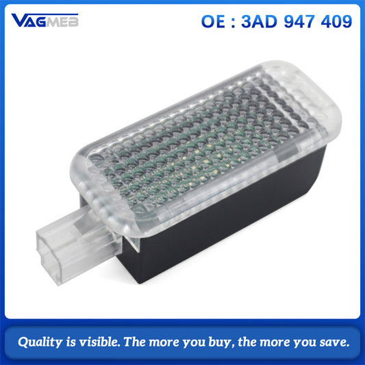 3AD947409 LED Interior Footwell Lights For VW Passat B6 Golf MK5 MK6 Audi A5 A6 A7 Q3 Q5 Q7 Octavia Seat