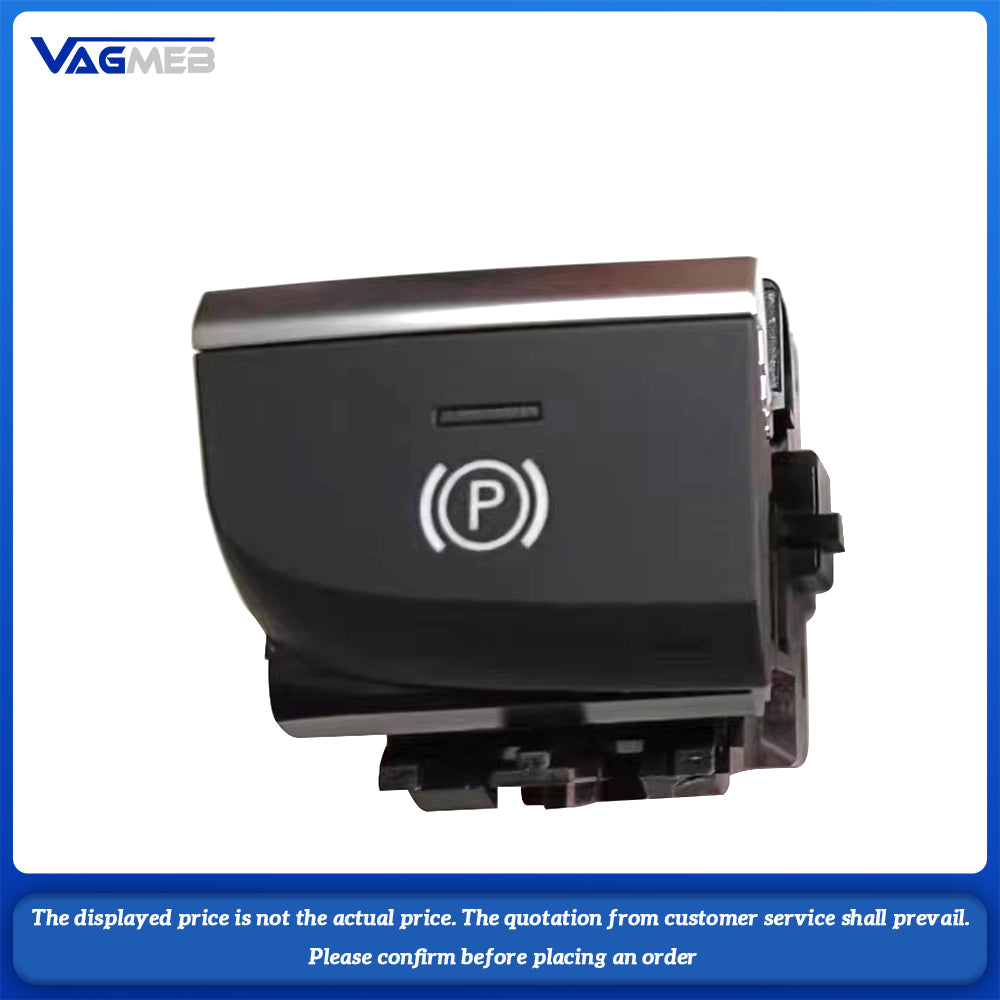 LHD Chrome Electronic Handbrake Switch Parking Hand Brake Button For Audi A3 8V1 927 225 C