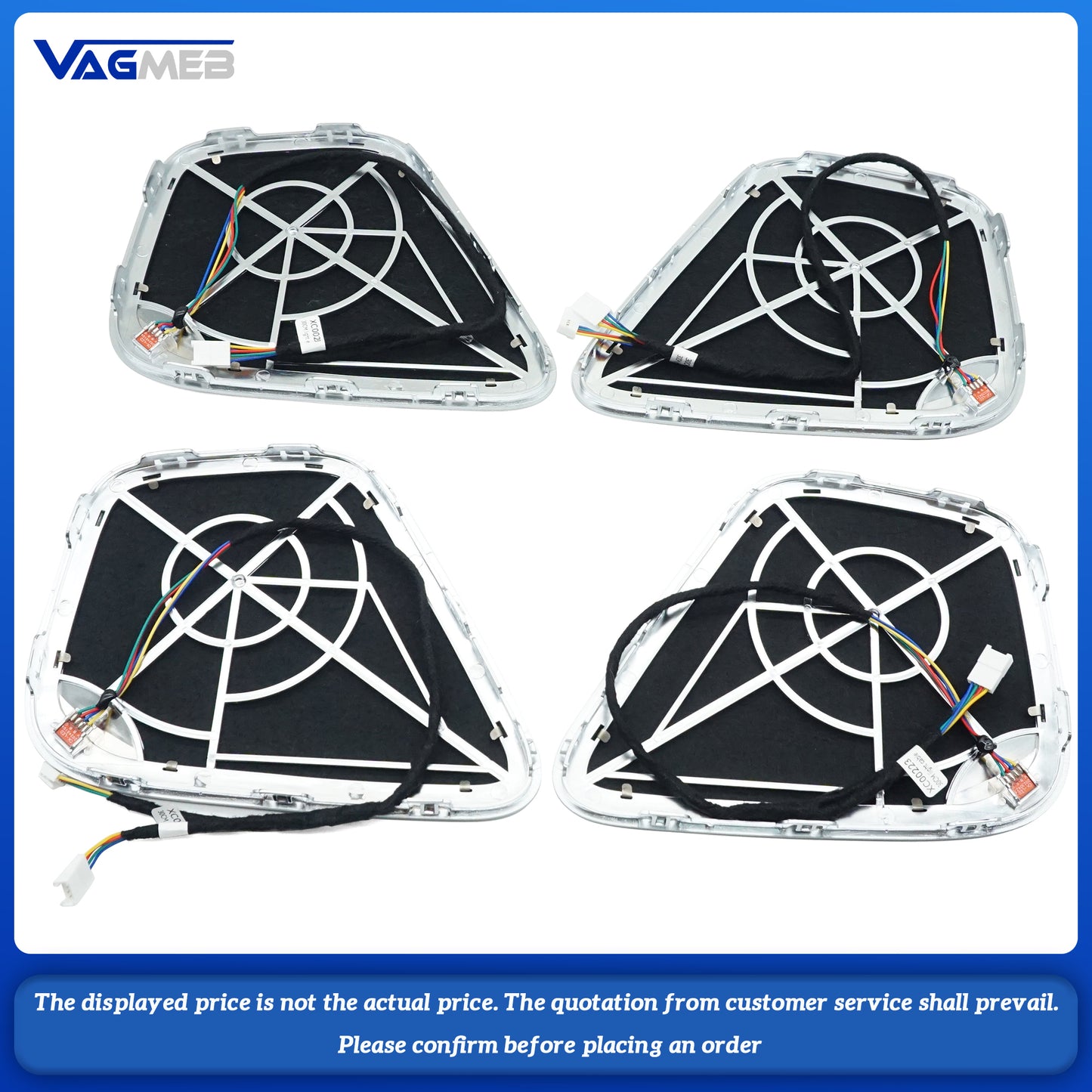 A set of 64-color ambient lighting for Mercedes-Benz A-Class